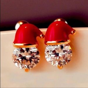 Santa Claus stud earrings